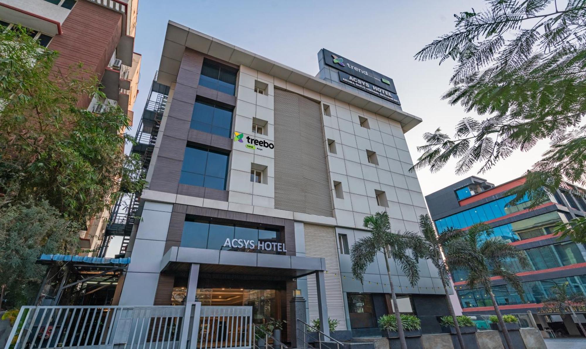 Treebo Acsys, Gachibowli Hotel Hyderabad Exterior foto