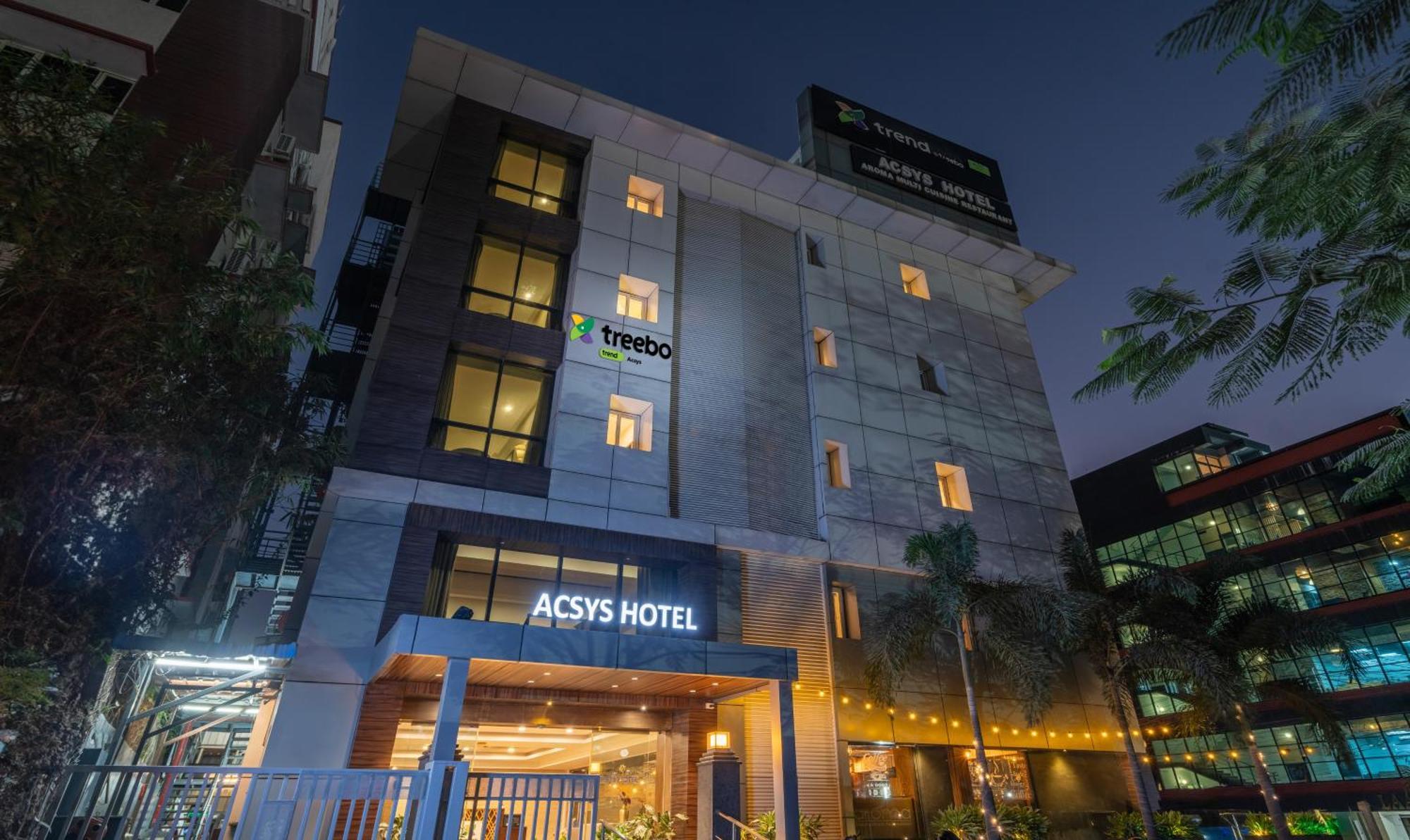 Treebo Acsys, Gachibowli Hotel Hyderabad Exterior foto