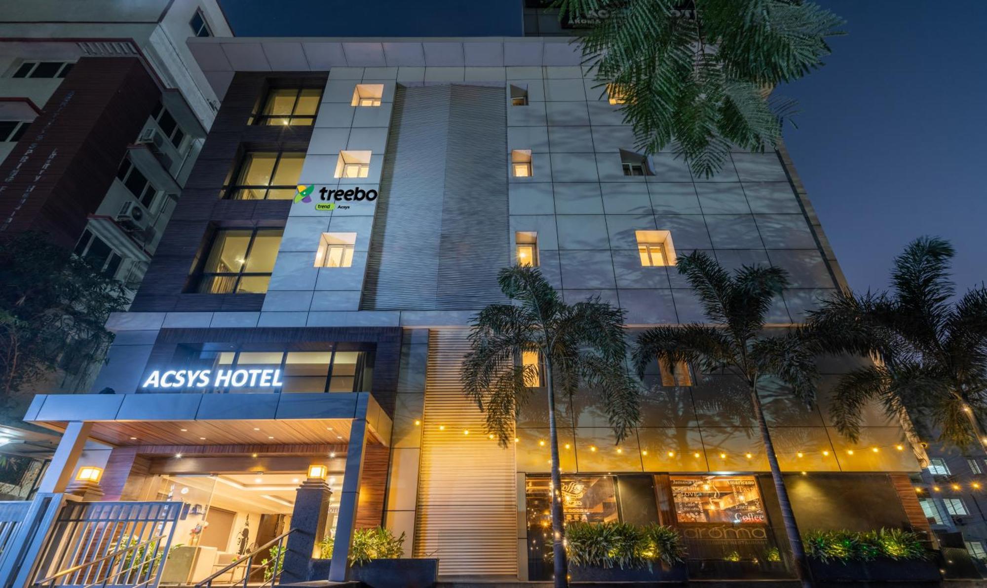 Treebo Acsys, Gachibowli Hotel Hyderabad Exterior foto